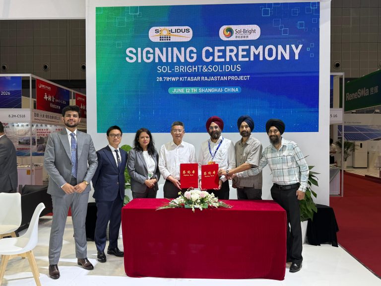 Solidus Techno Power strengthens long-term O&M capabilities through strategic partnership with Sol-Bright
