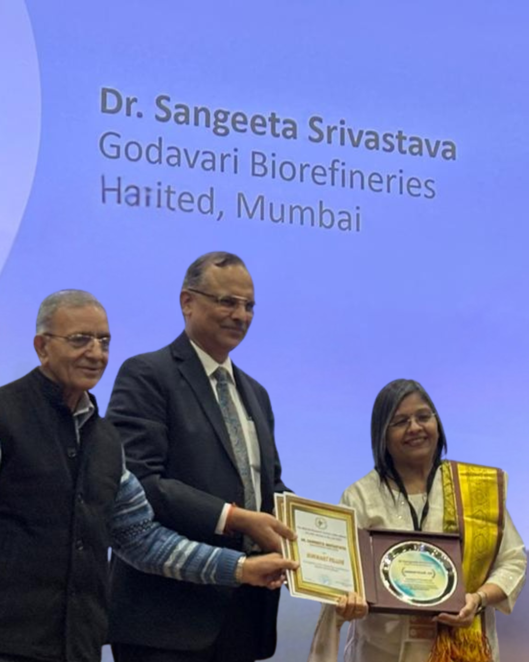 Conferred GBL Executive Director Dr Sangeeta Srivastava conferred 'Honorary ...